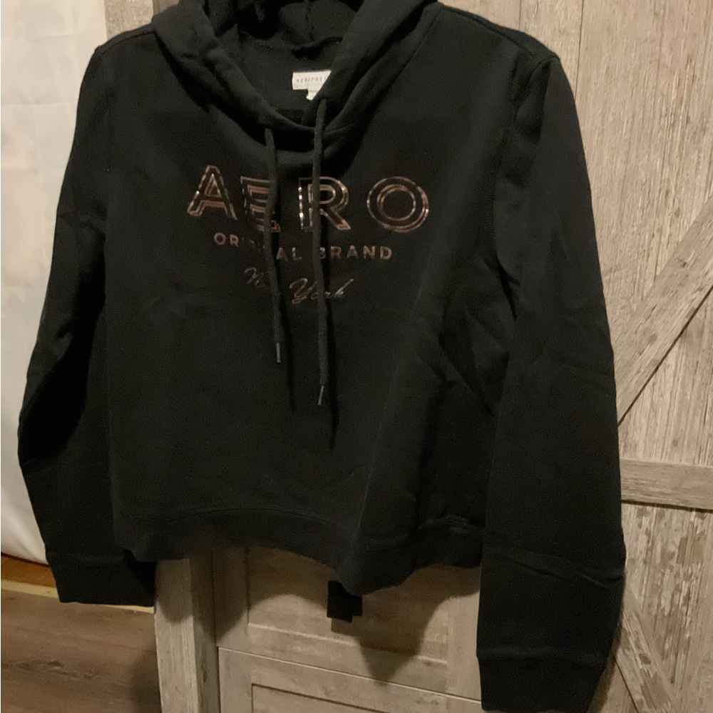 Aeropostale Classic Black Sweatshirt